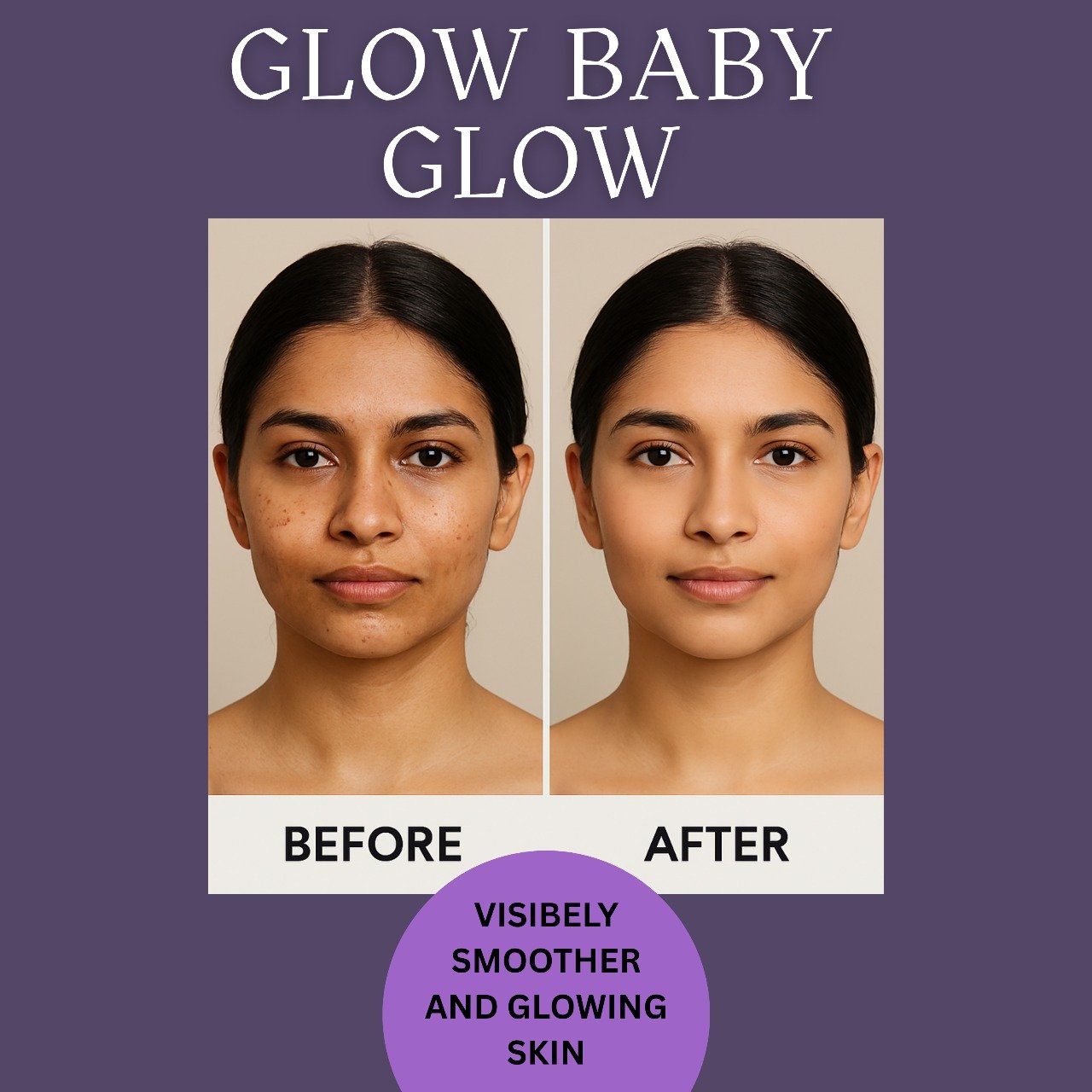 Glow Baby Glow- 100gm Lavender Face Pack for Men & Women - Image 3